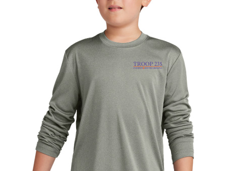 Youth Wicking Long Sleeve Cheap