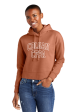 Collegiate Crop Sweatshirt Hoodie Online Sale