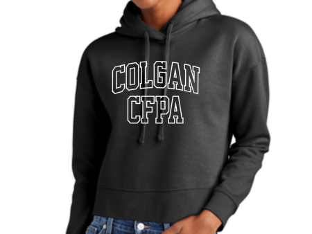 Collegiate Crop Sweatshirt Hoodie Online Sale