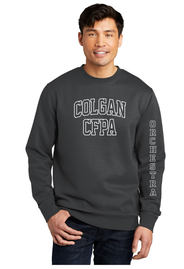 Collegiate Sweatshirt with Concentration Cheap