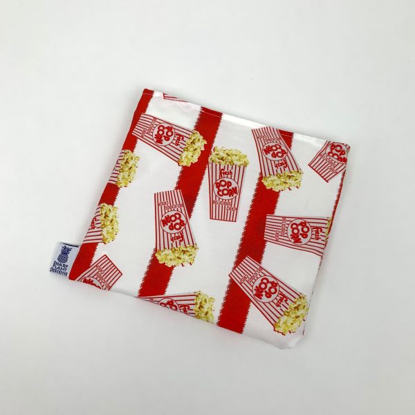 Popcorn Stripe Snack Bag Hot on Sale