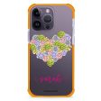 Floral Heart iPhone 12 Pro Ultra Shockproof Case For Cheap