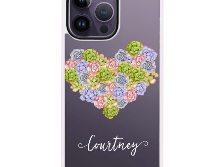 Floral Heart iPhone 13 Pro Impact Guard Bumper Case Online