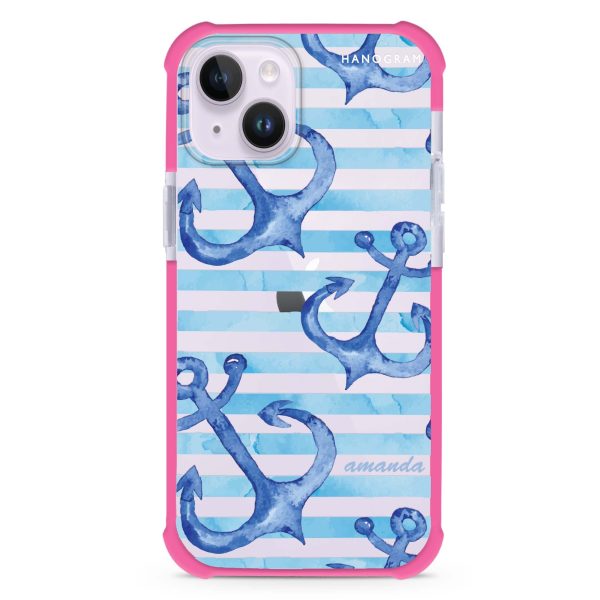 Blue Anchor iPhone 13 Mini Ultra Shockproof Case Discount