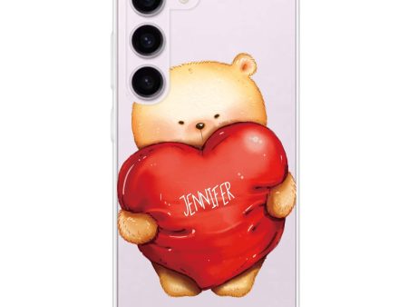 Bear Hug Samsung Galaxy Ultra Clear Case Sale