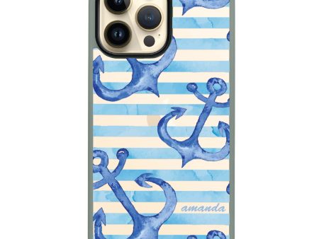 Blue Anchor iphone 13 pro max Impact Guard Bumper Case Supply