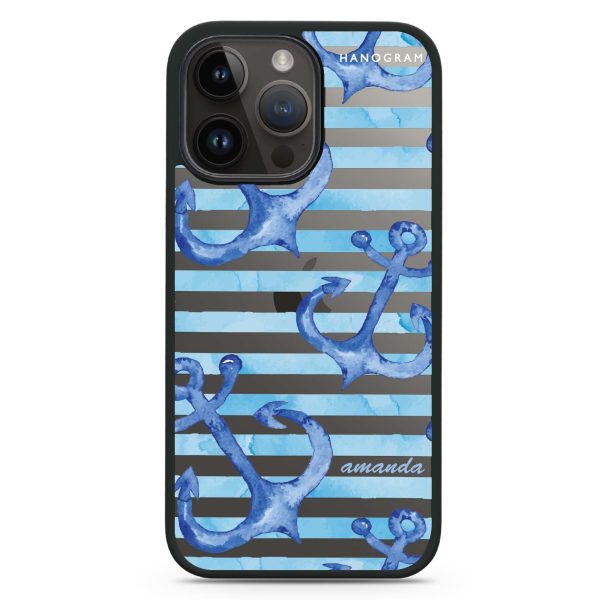 Blue Anchor Impact Guard Bumper Case Fashion