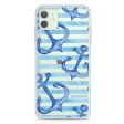 Blue Anchor iPhone 12 mini Ultra Clear Case Fashion