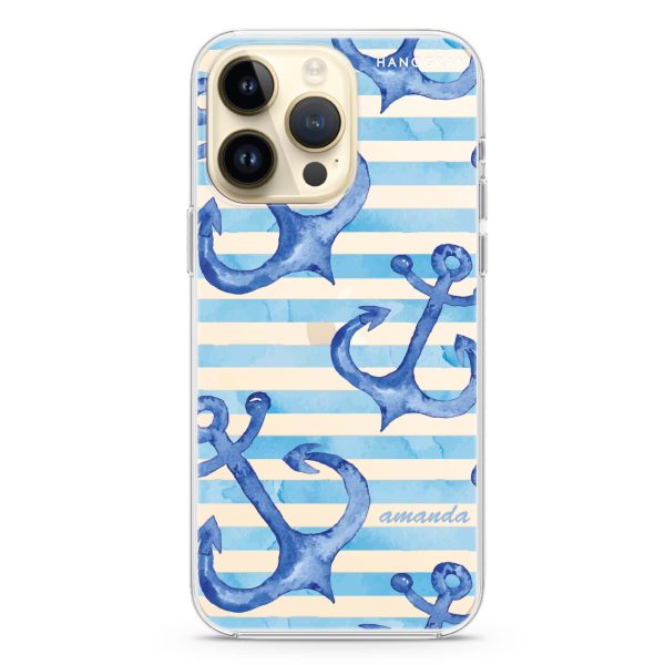 Blue Anchor iPhone 14 Pro Max Ultra Clear Case Online Hot Sale