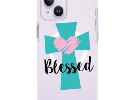 Blessed iPhone 14 Plus MagSafe Compatible Ultra Shockproof Case Hot on Sale