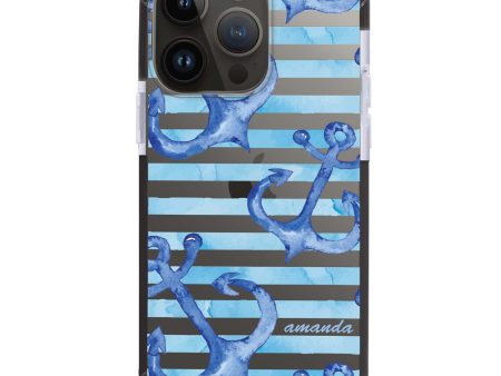 Blue Anchor iPhone 12 Pro Ultra Shockproof Case Online Hot Sale