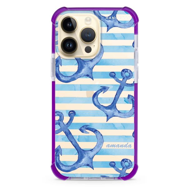 Blue Anchor iPhone 14 Pro Ultra Shockproof Case Discount