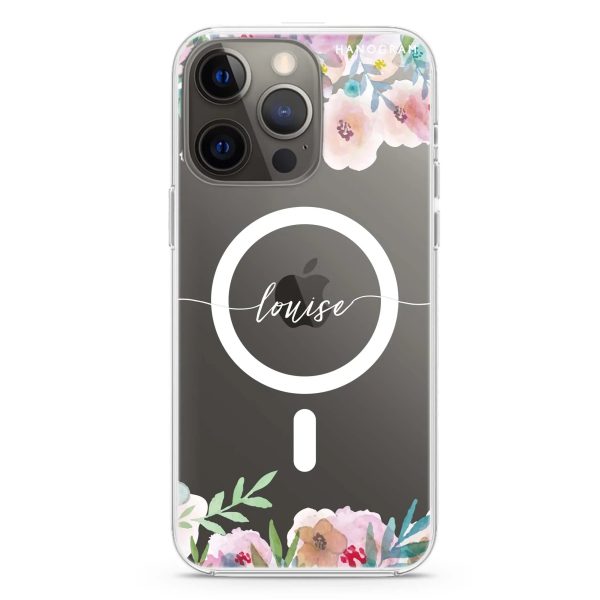 Art of Floral iPhone 12 Pro Max MagSafe Compatible Ultra Clear Case Sale