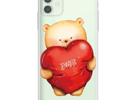 Bear Hug iPhone 12 Ultra Clear Case Cheap