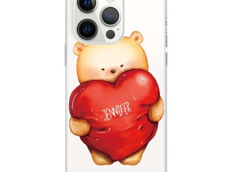 Bear Hug iPhone 13 Pro Ultra Clear Case Online Hot Sale