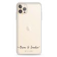 You & Me & Our Date iPhone 12 Pro Max Ultra Clear Case Online Sale