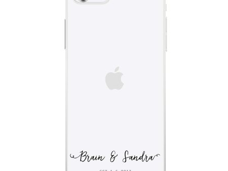 You & Me & Our Date iPhone SE Ultra Clear Case Online Hot Sale