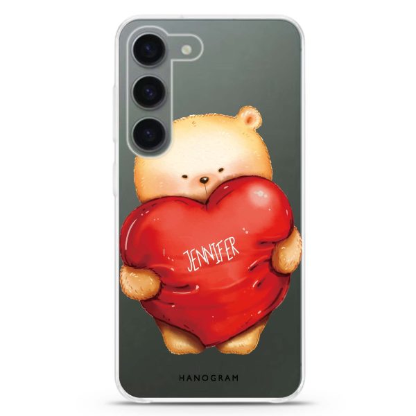 Bear Hug Samsung Galaxy Ultra Clear Case Sale