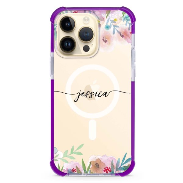 Art of Floral iPhone 14 Pro MagSafe Compatible Ultra Shockproof Case Online