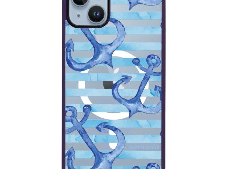 Blue Anchor iPhone 14 MagSafe Compatible Impact Guard Bumper Case Online Sale