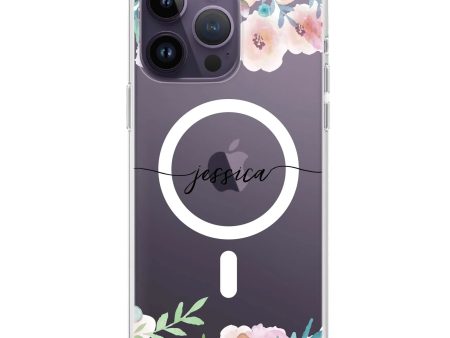 Art of Floral iPhone 13 Pro Max MagSafe Compatible Ultra Clear Case Fashion