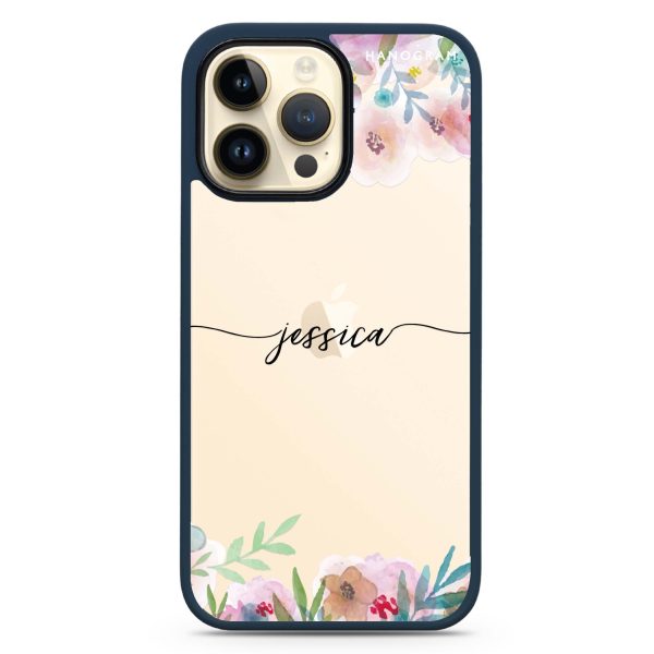 Art of Floral iPhone 14 Pro Max Impact Guard Bumper Case For Cheap