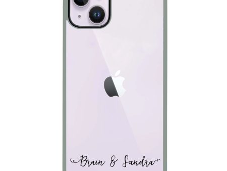 You & Me & Our Date iPhone 14 Impact Guard Bumper Case on Sale