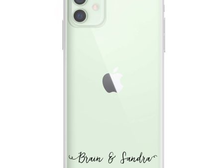 You & Me & Our Date iPhone 12 Ultra Clear Case on Sale