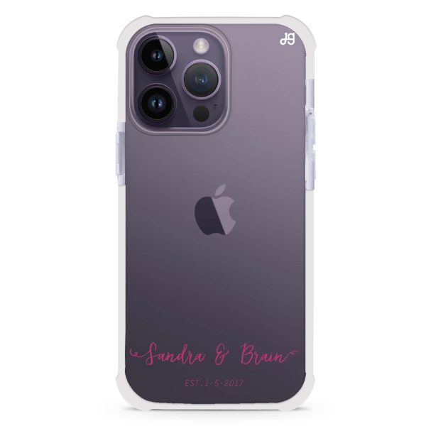 You & Me & Our Date iPhone 13 Pro Ultra Shockproof Case Online