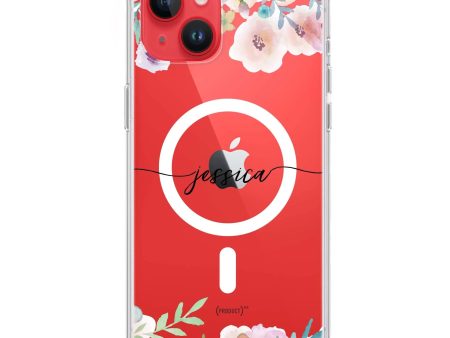 Art of Floral iPhone 14 MagSafe Compatible Ultra Clear Case Sale