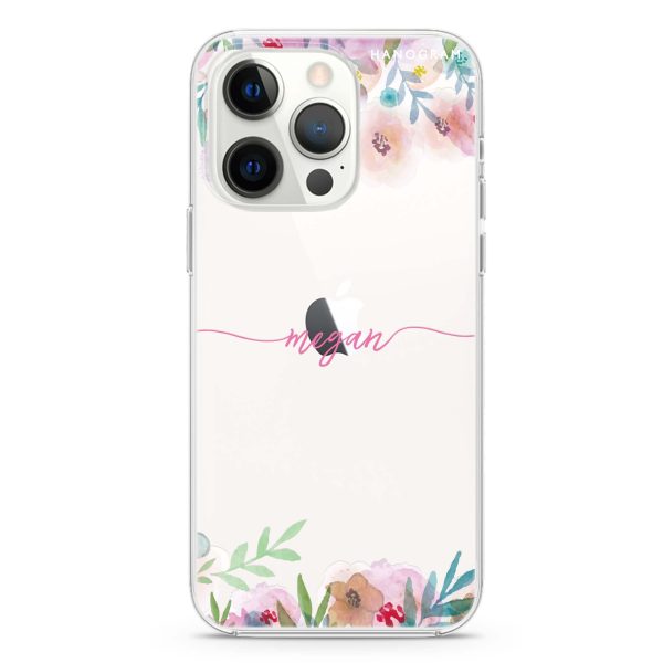 Art of Floral iPhone 14 Pro Max Ultra Clear Case Cheap