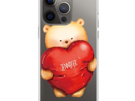 Bear Hug iPhone 13 Pro Max Ultra Clear Case Fashion