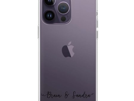 You & Me & Our Date iPhone 13 Pro Ultra Clear Case Discount