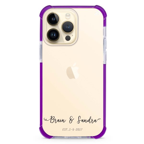 You & Me & Our Date iPhone 13 Pro Ultra Shockproof Case Online