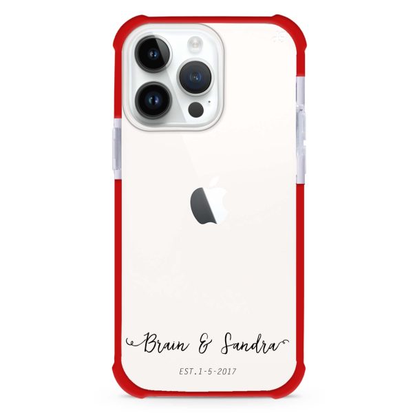 You & Me & Our Date iPhone 12 Pro Ultra Shockproof Case Online Sale