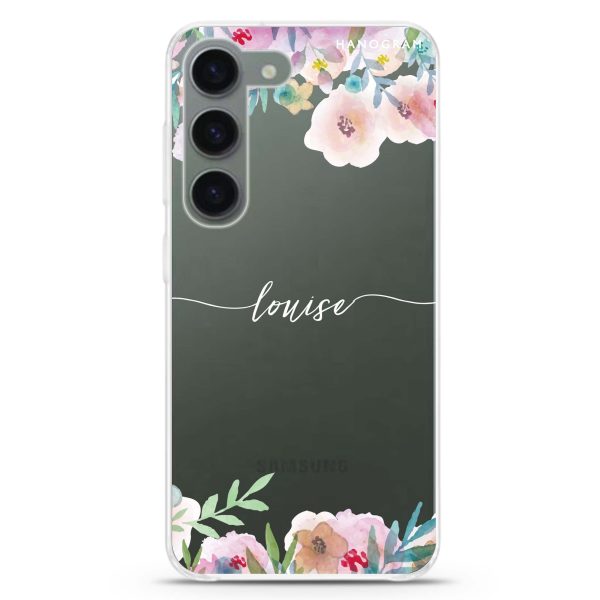 Art of Floral Samsung Galaxy Ultra Clear Case Hot on Sale