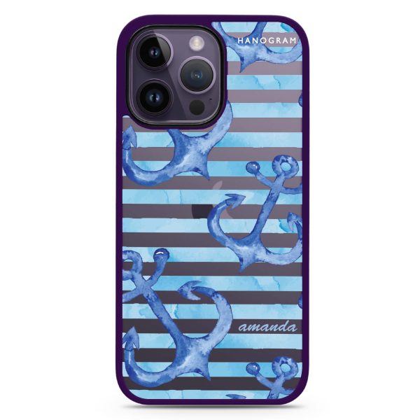 Blue Anchor iPhone 15 Pro Impact Guard Bumper Case Online Sale