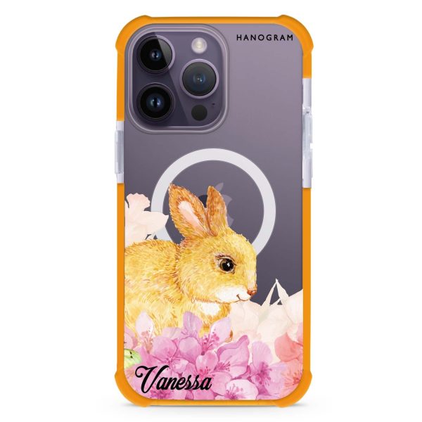 Bunny & Me iPhone 14 Pro MagSafe Compatible Ultra Shockproof Case For Sale