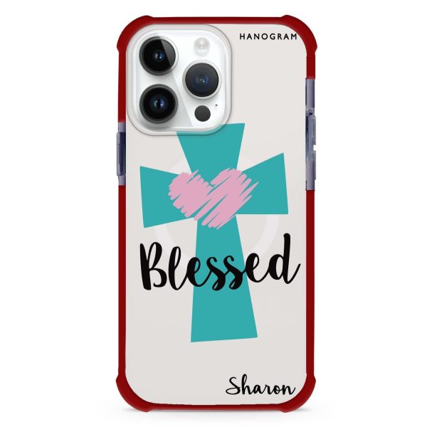 Blessed iPhone 14 Pro MagSafe Compatible Ultra Shockproof Case Hot on Sale