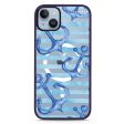 Blue Anchor iPhone 14 Plus MagSafe Compatible Impact Guard Bumper Case Fashion