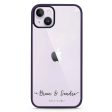 You & Me & Our Date iPhone 15 Plus Impact Guard Bumper Case Online now