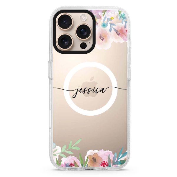 Art of Floral iPhone 14 Pro MagSafe Compatible Ultra Clear Case Online Hot Sale