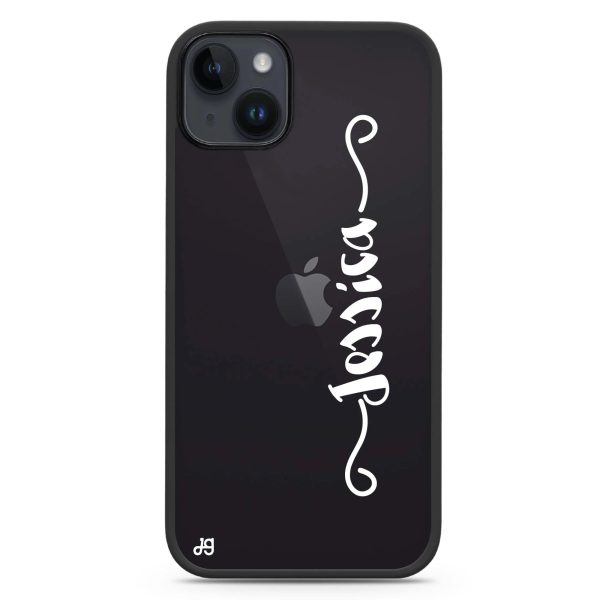 Casual Vertical Name iPhone 14 Plus Impact Guard Bumper Case Online now