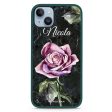 Black Marble Rose iPhone 13 Mini Impact Guard Bumper Case Cheap