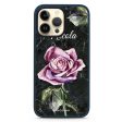 Black Marble Rose iPhone 13 Pro Impact Guard Bumper Case Cheap