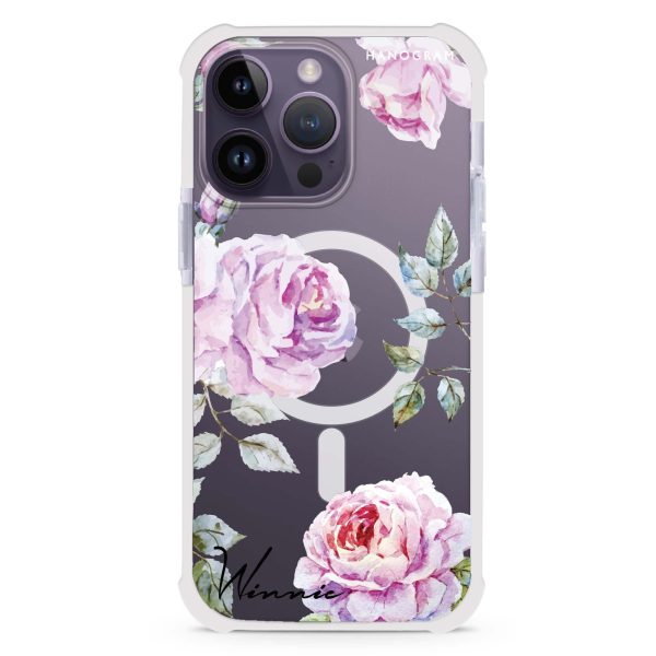 Classic Floral iPhone 13 Pro MagSafe Compatible Ultra Shockproof Case Discount