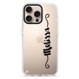 Casual Vertical Name iPhone 14 Pro Ultra Clear Case Online Sale