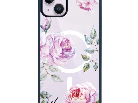 Classic Floral iPhone 14 Plus MagSafe Compatible Impact Guard Bumper Case Hot on Sale