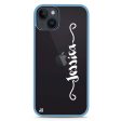 Casual Vertical Name iPhone 14 Plus Impact Guard Bumper Case Online now