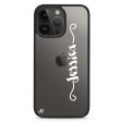 Casual Vertical Name iPhone 14 Pro Max Impact Guard Bumper Case For Cheap